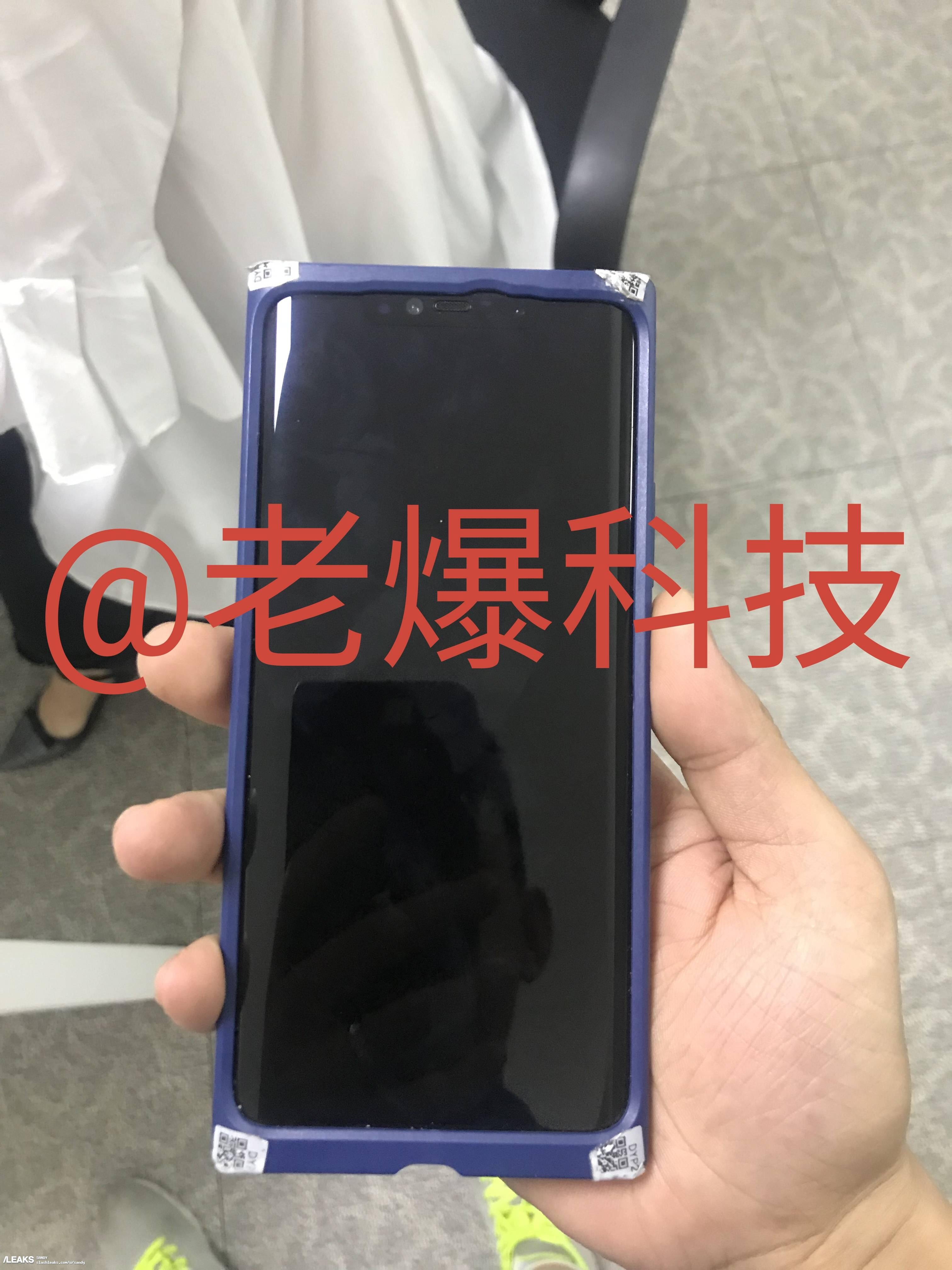 img mate 20 pro front side appears in new leaked images