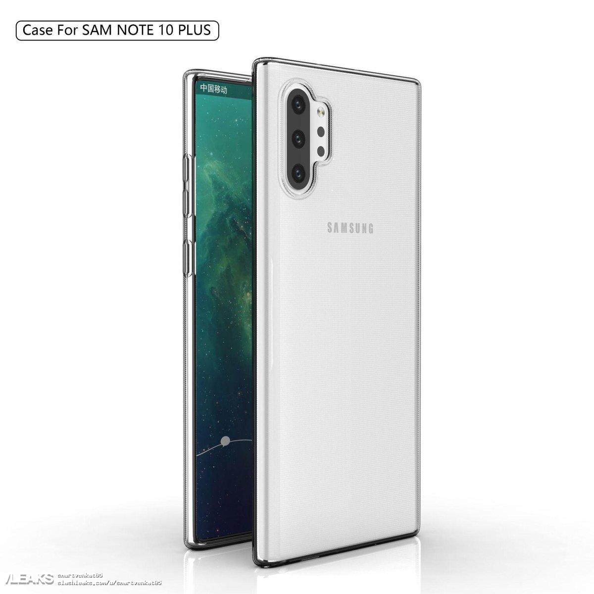 img SAMSUNG GALAXY NOTE 10 PLUS CASE MATCHES PREVIOUSLY LEAKED DESIGN
