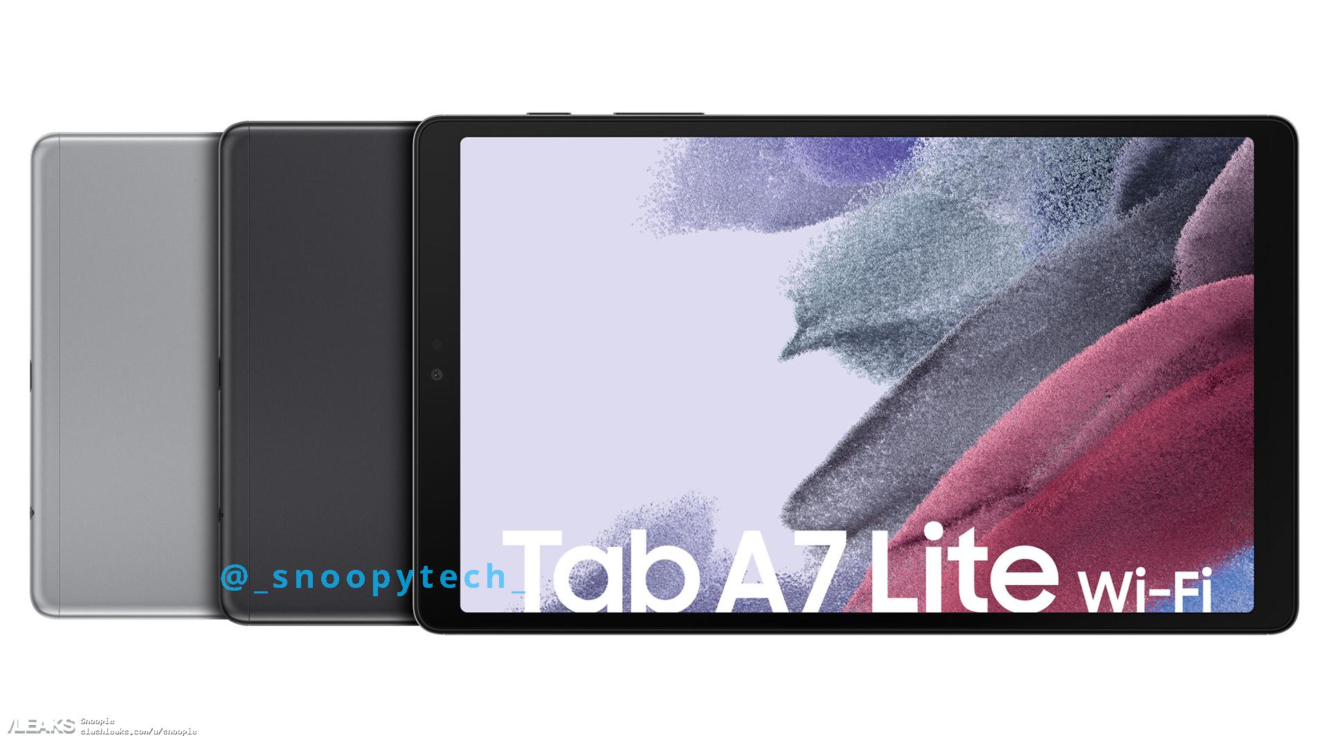 Galaxy Tab A7 Lite: All Information + Renders « SLASHLEAKS