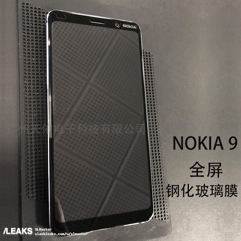 無劉海設計：Nokia 9 正面真機圖曝光；確認配置 18：9 比例全面屏！ 2