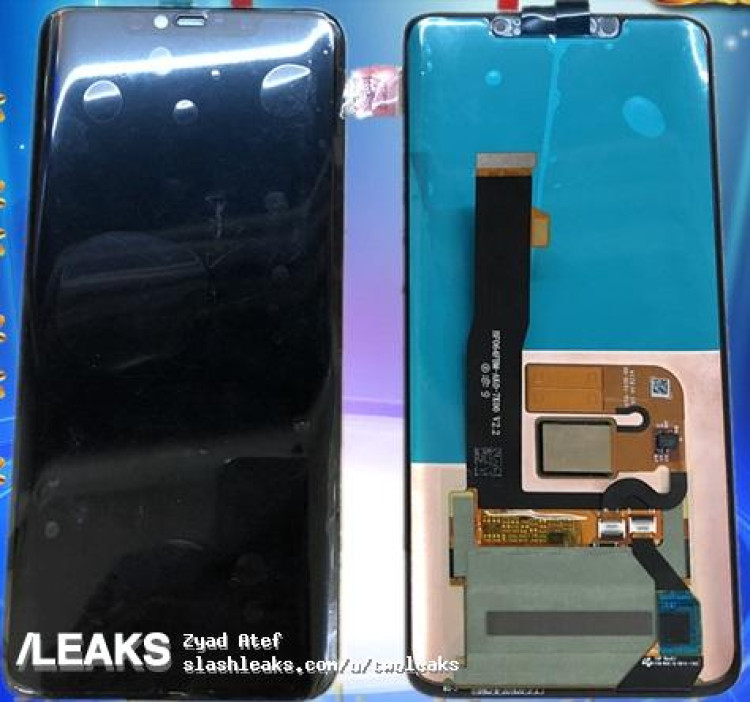 img Alleged Huawei Mate 20 display assembly leaks out