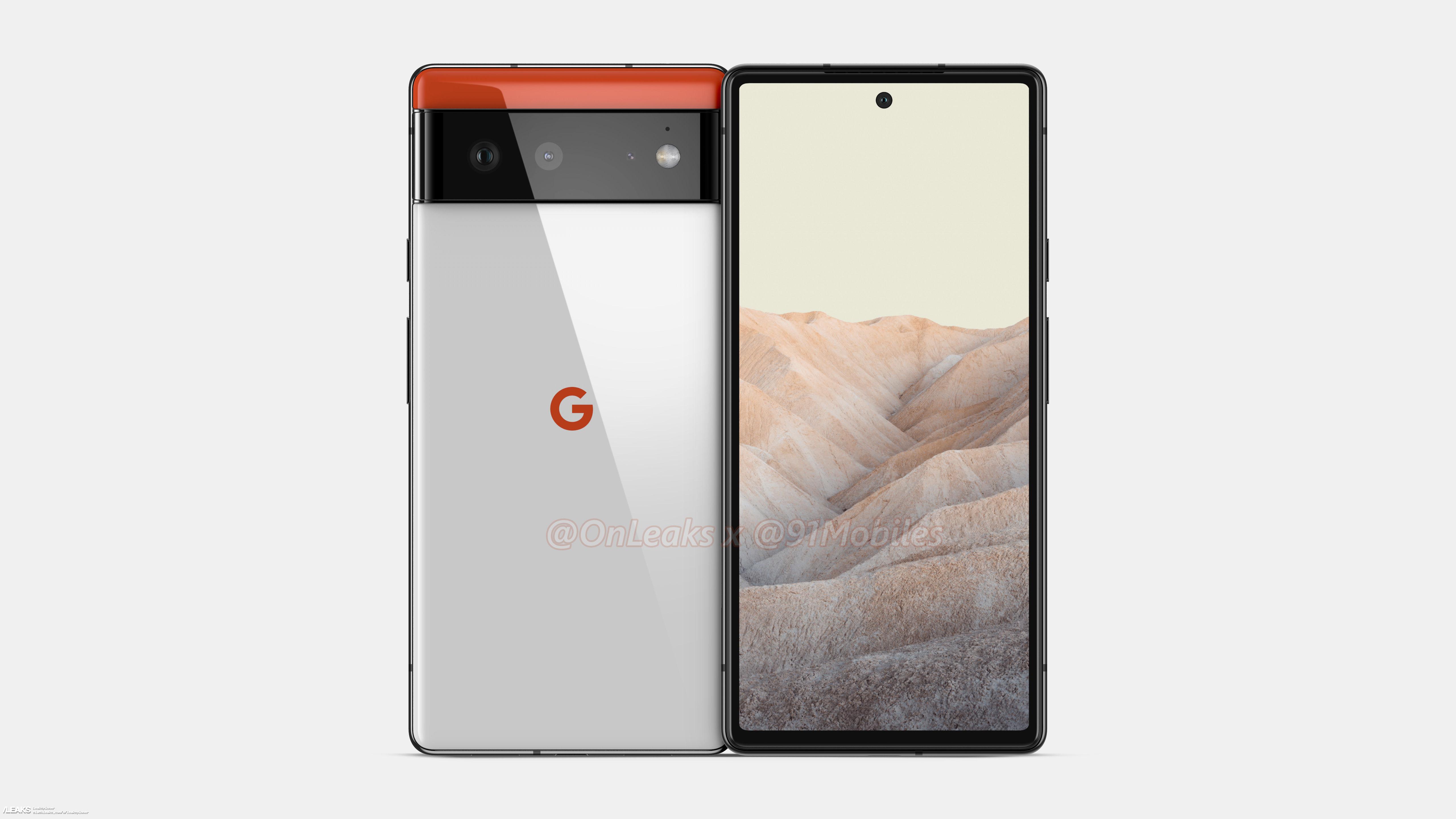 Google Pixel 6 renders, video, display size and dimensions leaked by ...