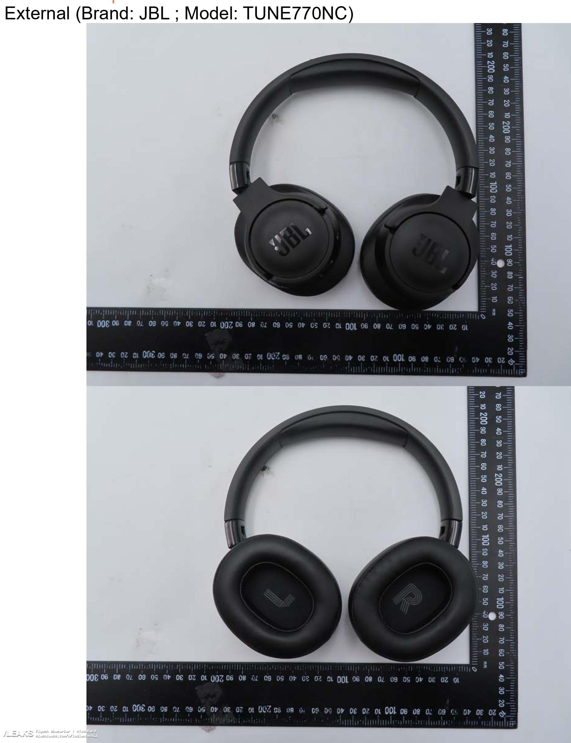 JBL Tune 770NC Wireless Over-Ear NC Headphones live images leaked