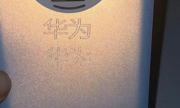 Alleged Huawei Mate 60 Pro back panel leaks out