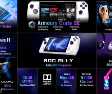 ASUS ROG Ally Renders and Specifications.
