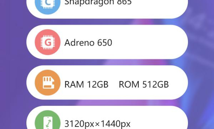 BlackShark 3 AnTuTu benchmark with Snapdragon 865, 12GB RAM, 512GB ROM