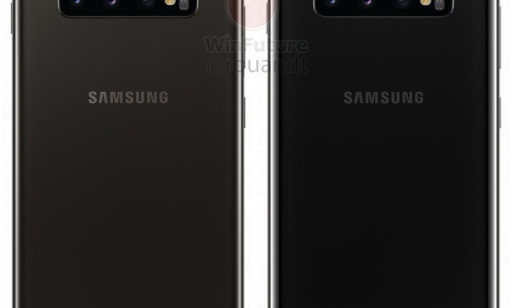 Ceramic Black variant of the Samsung GalaxyS10 Plus