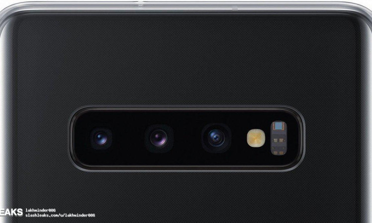 Exclusive look Samsung Galaxy S10+ Front Dual Camera