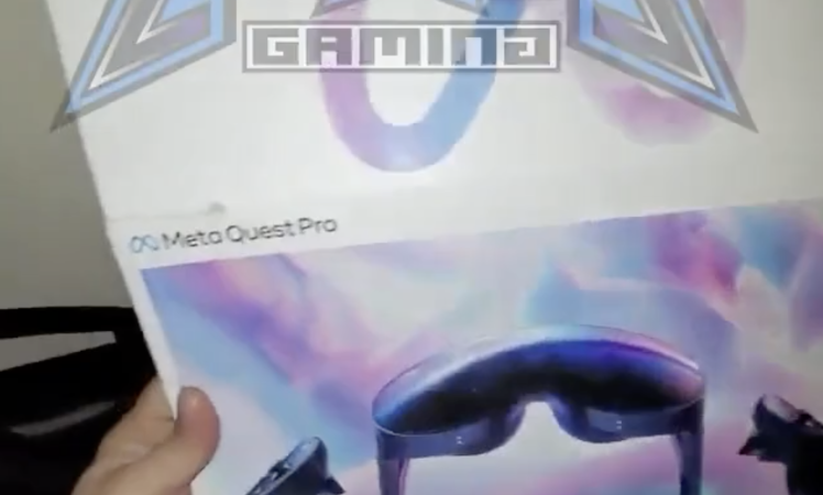 Facebook Meta Quest Pro VR headset unboxed ahead of launch