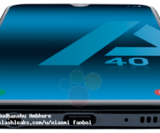 Galaxy A40 renders leaked