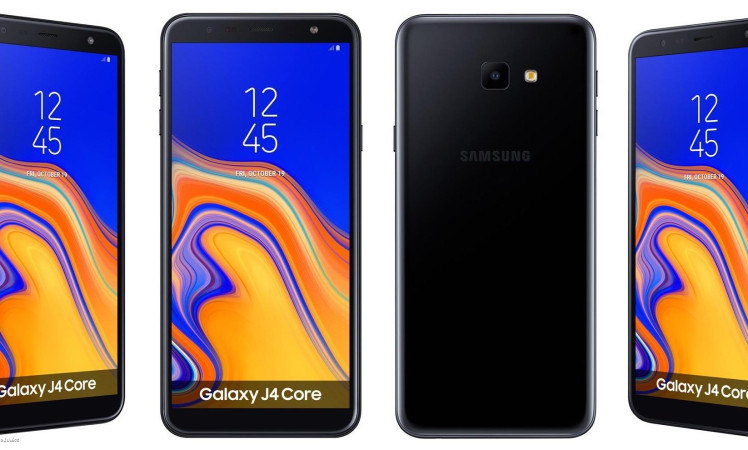 Galaxy J4 Core full specs and press renders leaked