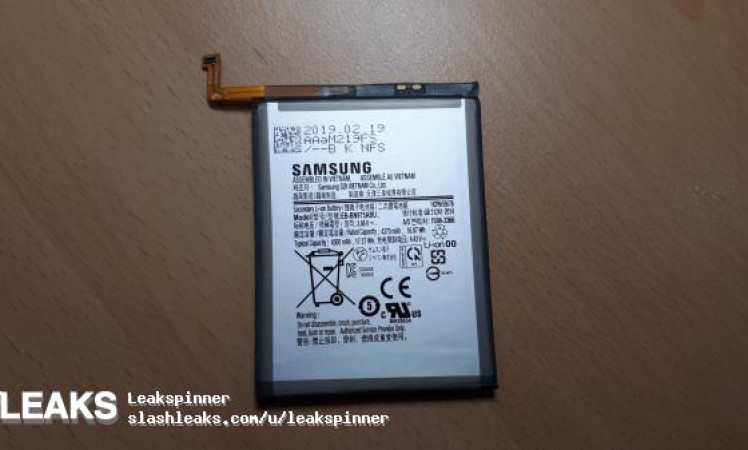 Galaxy Note 10 Ppro battery capacity leaked