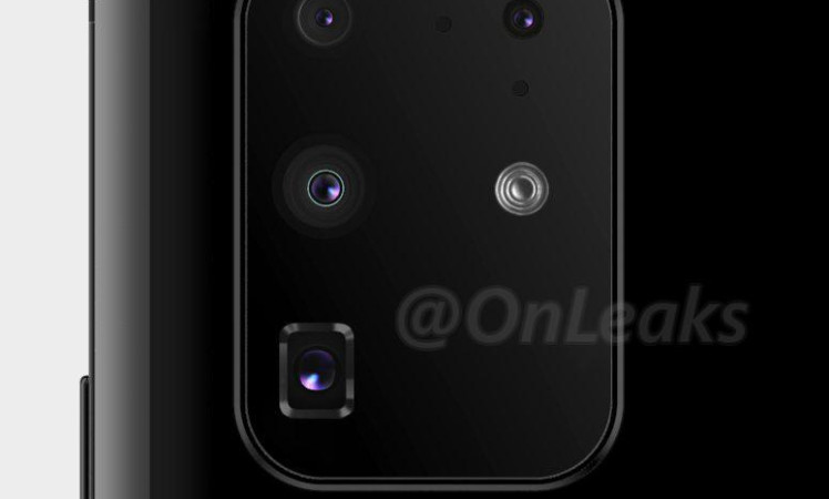 Galaxy S11+ final rear camera layout leaked by @Onleaks