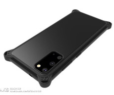 Galaxy S11e case matches previously leaked design