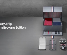 Galaxy Z Flip Thom Browne Edition - Video Leaked