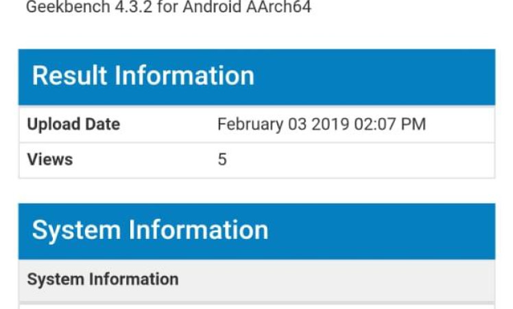 Geekbench score for Samsung SM-G975F (S10+)
