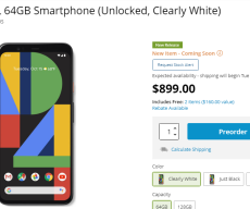 Google Pixel 4 and Pixel 4 XL prices listed by B&H
