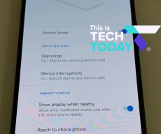 Google Pixel 4 Motion Sense/Project Soli Presented in a Video