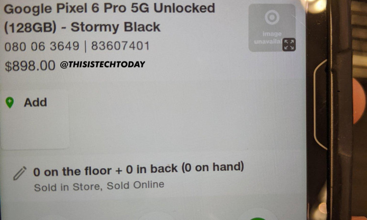 Google Pixel 6 and Pixel 6 Pro US prices leaked by @thisistechtoday