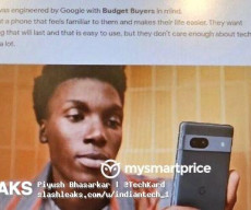 Google Pixel 7a Promo Material leaked.