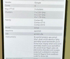 Google Pixel 8 Pro complete hardware information leaked through hands on pictures