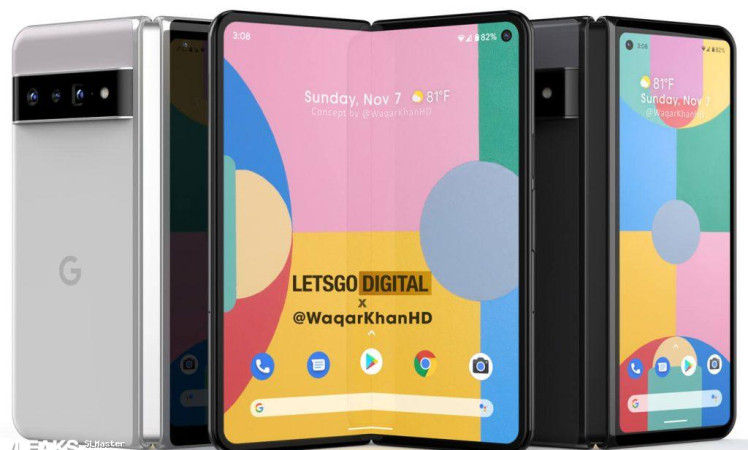 Google Pixel Fold cover display size leaked