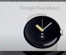 Google Pixel Watch promo material leaked