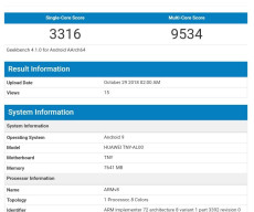 Honor Magic 2 spotted on Geekbench