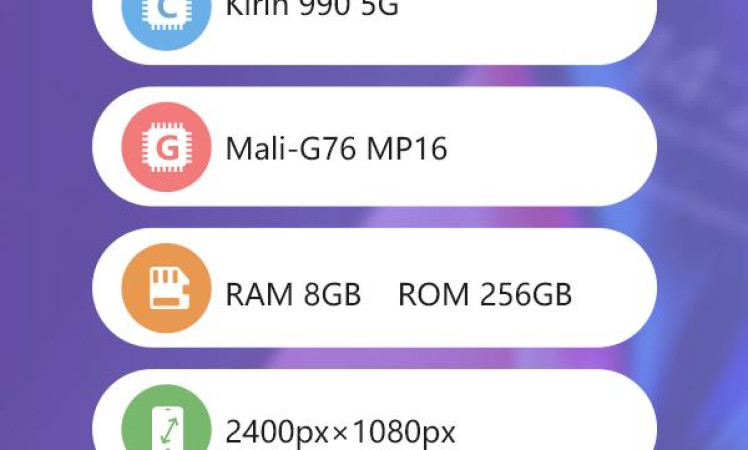 Honor V30 Pro Kirin 990 5G, 8GB RAM, 256GB Storage on AnTuTu