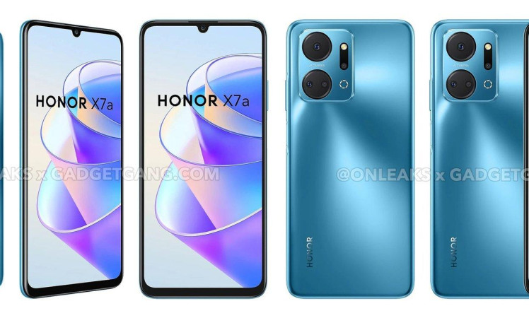 Honor X7a Specifications and Renders leaked by @OnLeaks