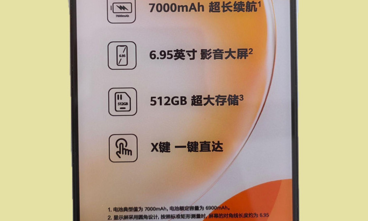 Huawei Enjoy 60X Live Images
