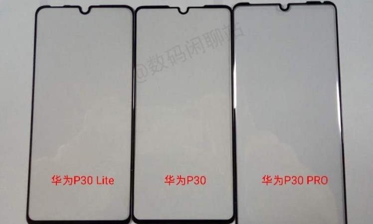 Huawei P30 Lite screen protector leaked