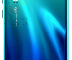 Huawei P30 renders by Roland Quad