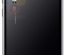 Huawei P30 renders by Roland Quad