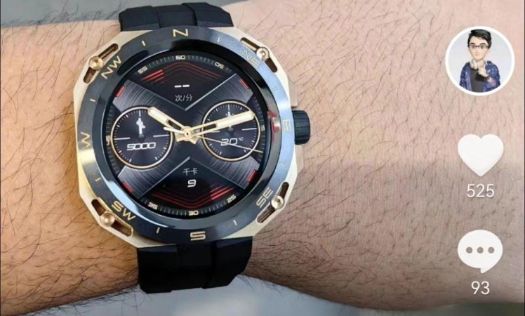 Huawei Watch GT Cyber picture leaks out