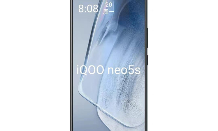 IQOO Neo 5s press render (front) leaks out
