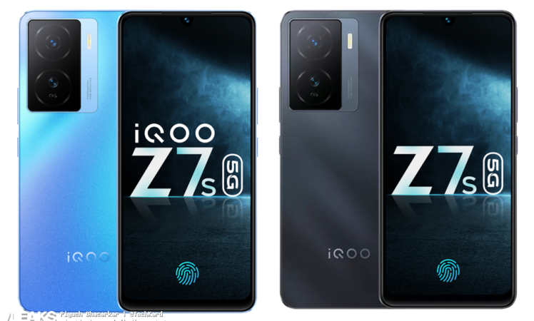 iQOO Z7s Renders and specifications Leaked.