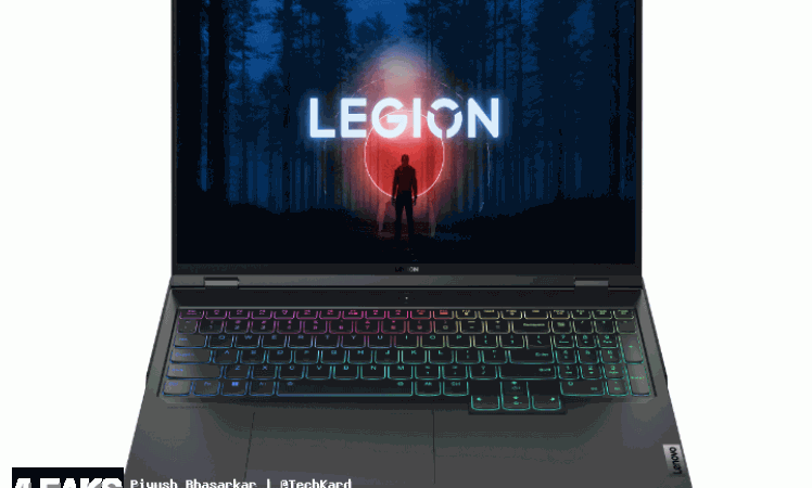 Lenovo Legion 7 Pro 16.8 Renders leaked by @evleaks
