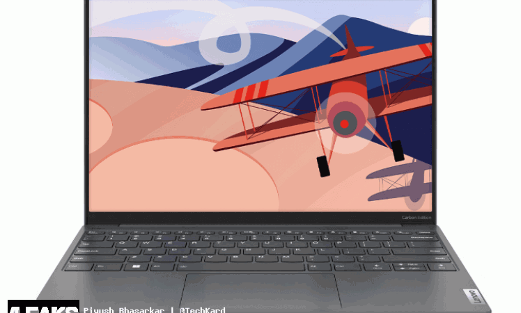 Lenovo Yoga Slim 7i Carbon Gen 8 13 leaked by @evleaks