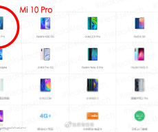 MI 10 Pro on official site