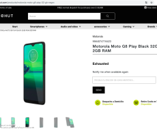 Moto G8 Play Specs and Renders Leaked Via Online Retail Store