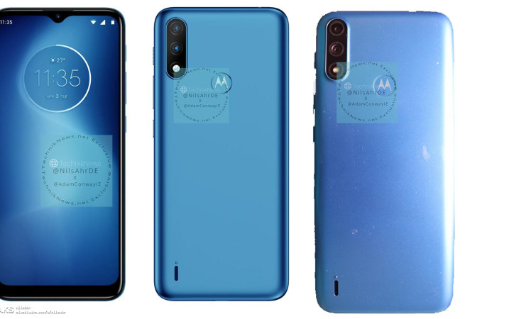 Motorola E7 Power Render and Live Pic