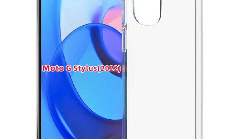 Motorola Moto G Stylus (2022) protective case matches previously leaked design