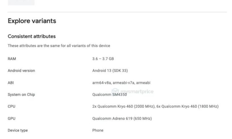 Motorola Moto G53s 5G appears on Google Play Console