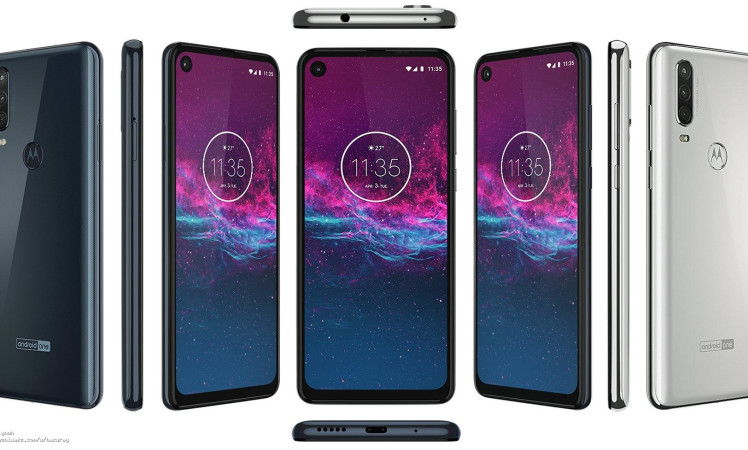 Motorola One Action render from all angles