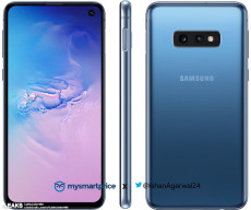 new Blue colour of the Samsung Galaxy S10 and Galaxy S10e