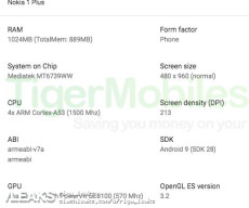 Nokia 1 plus render and key specs leaked