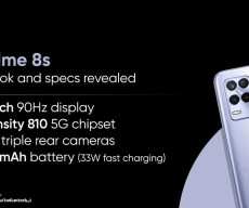 official Press Render's and spec's of Realme 8S 5G.