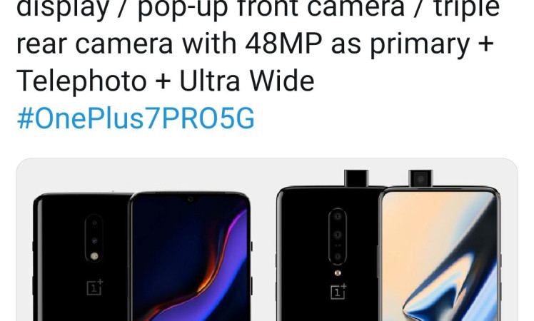 Oneplus 7 and 7 Pro specs leaked