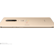 OnePlus 7 Pro almond colour renders